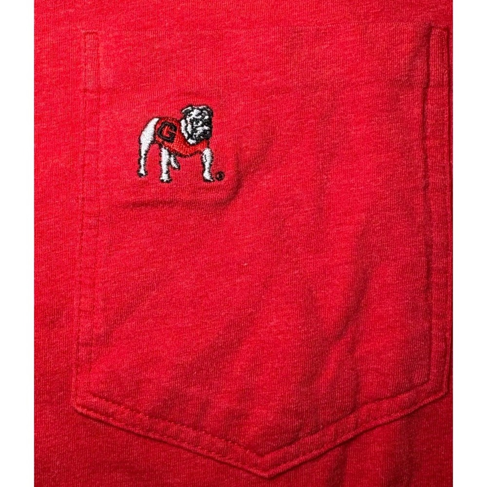 Johnnie-O Georgia Bulldogs Red Polo Shirt | Large - Picture 3 of 4